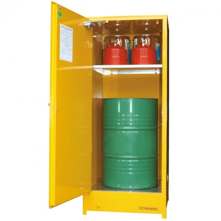 DPS251重型危险品储存柜开启钢桶